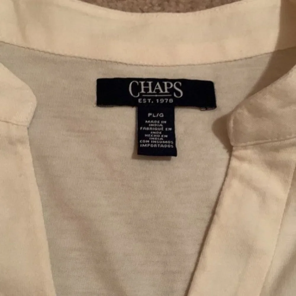 NWT  Chaps Top - Picture 6 of 7